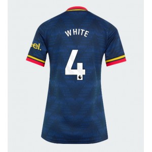 Arsenal Ben White #4 Jalkapallovaatteet Naisten Vieraspaita 2026-27 Lyhythihainen